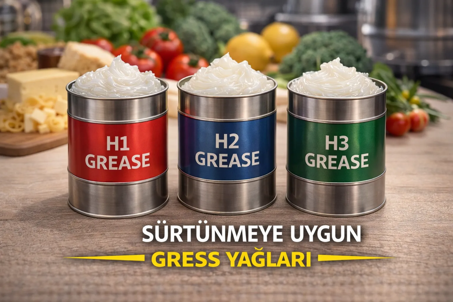 Gıdaya Uygun Gress Yağları