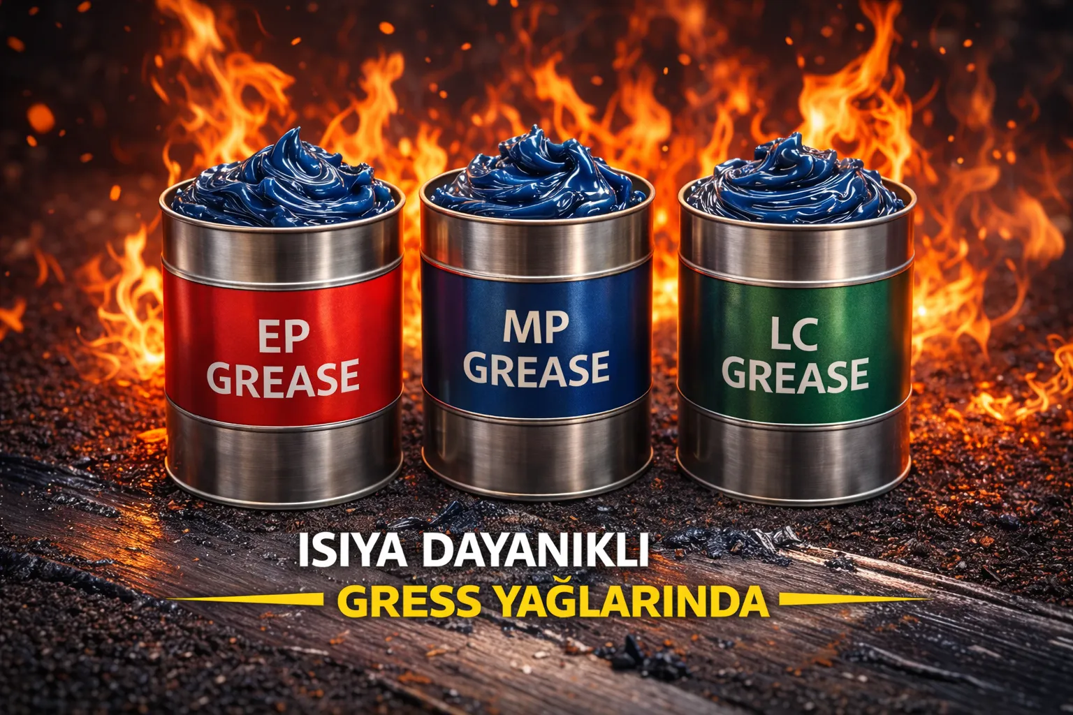 Isıya Dayanıklı Gress Yağları