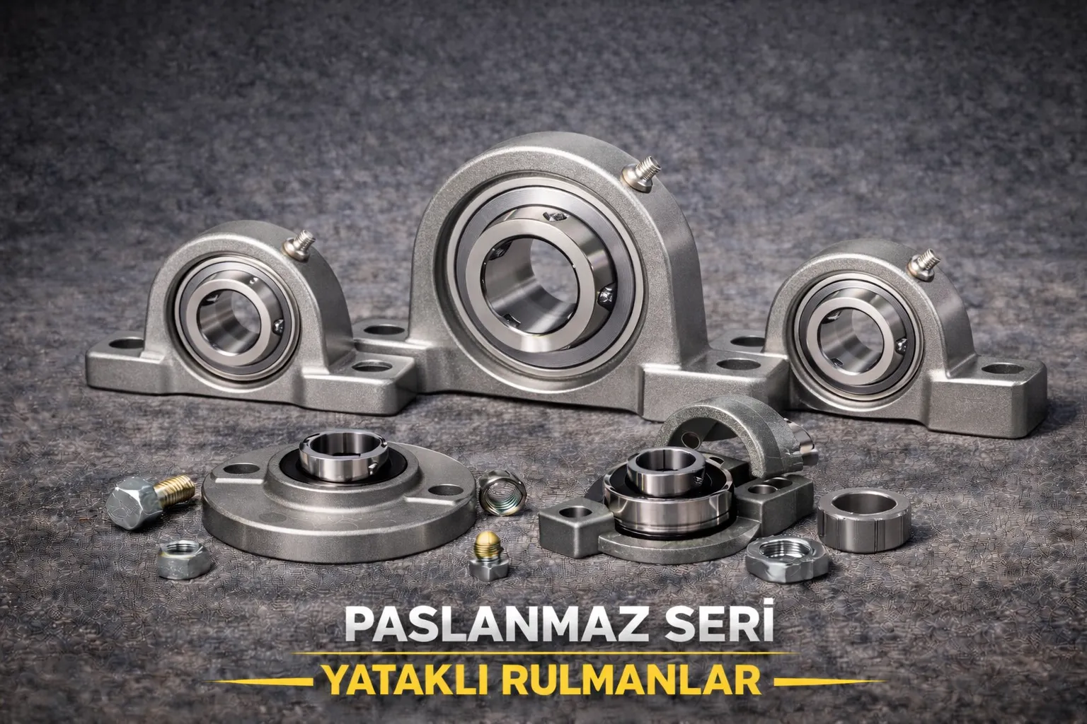 Paslanmaz Yataklı Rulmanlar