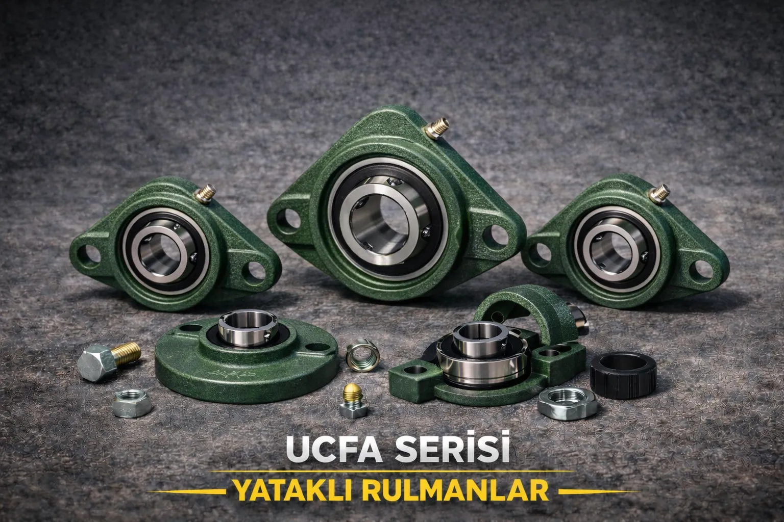 UCFA Serisi Yataklı Rulmanlar