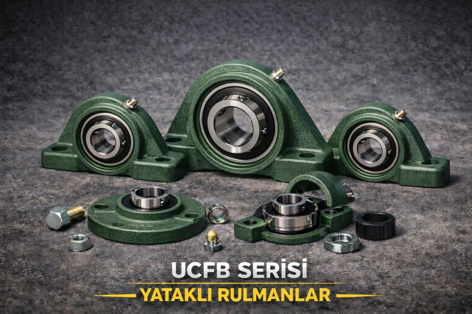 UCFB Serisi Yataklı Rulmanlar