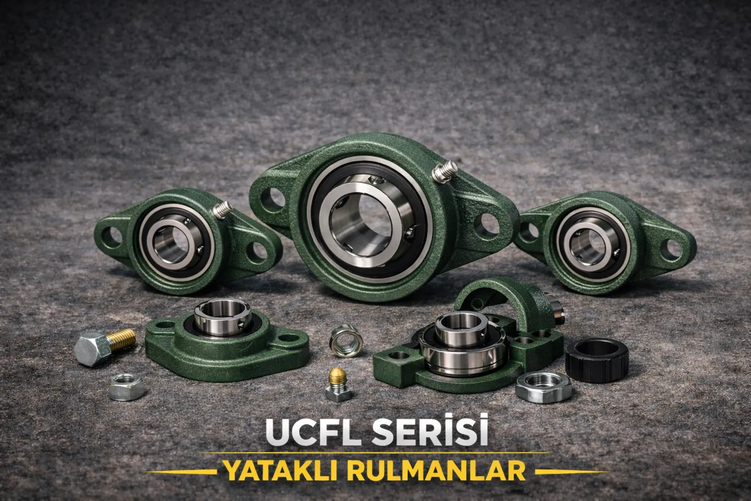 UCFL Serisi Yataklı Rulmanlar
