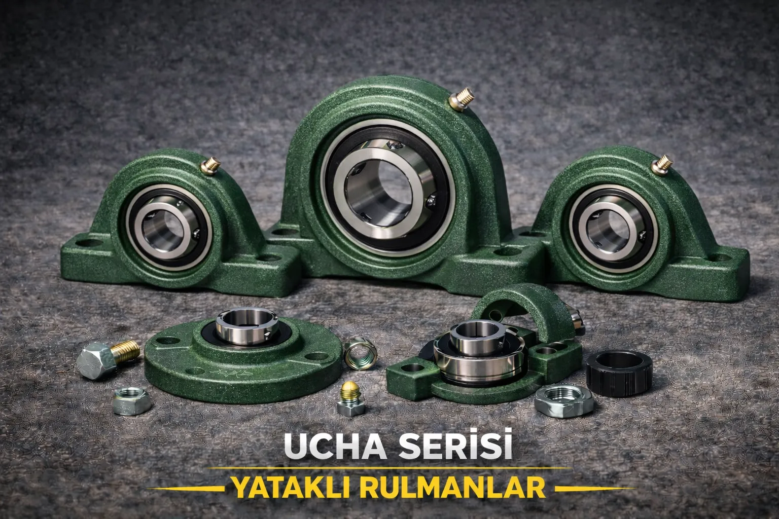 UCHA Serisi Yataklı Rulmanlar