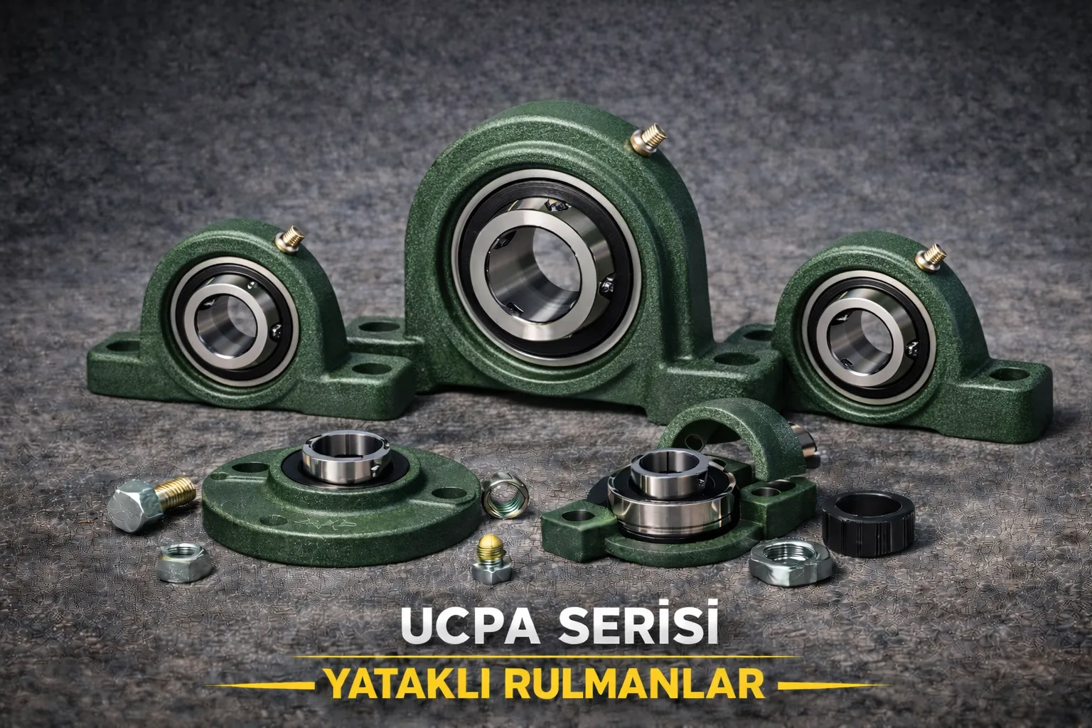 UCPA Serisi Yataklı Rulmanlar